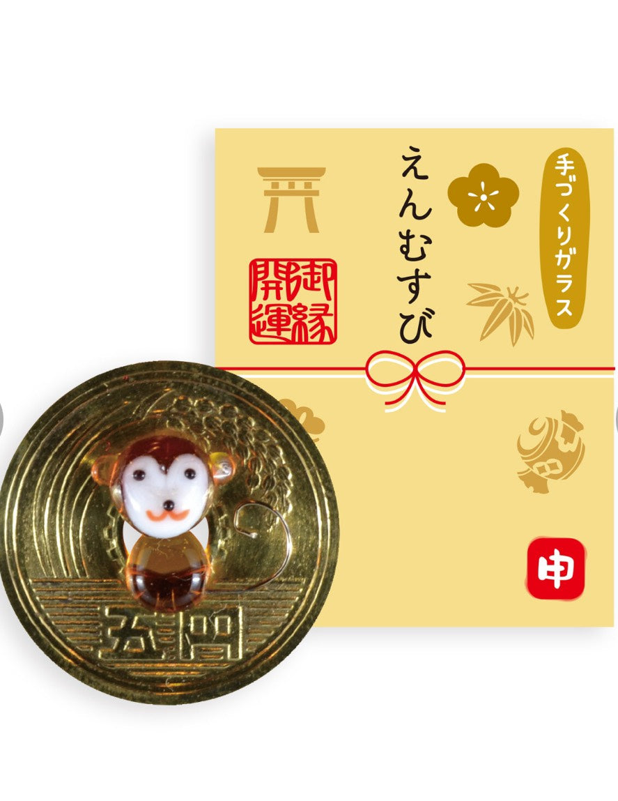 玻璃工藝結緣護身符 十二生肖~招財納福