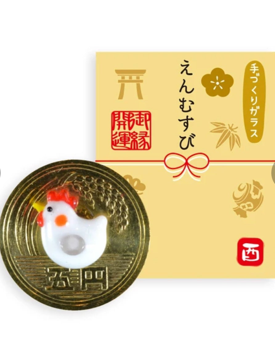 玻璃工藝結緣護身符 十二生肖~招財納福
