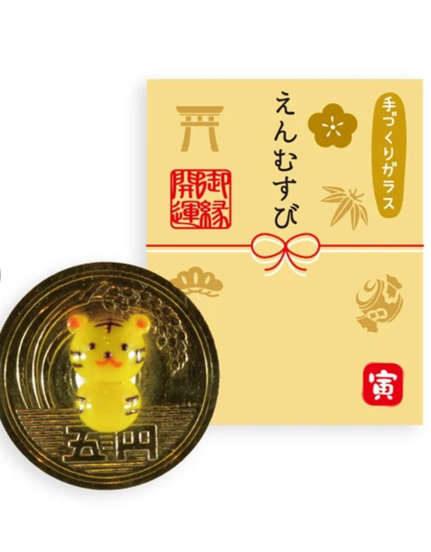 玻璃工藝結緣護身符 十二生肖~招財納福