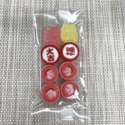 🧧【開運年賀糖】銭洗弁天淨化五圓附贈 ✨ 祈願好運「金太郎飴 × 招財貓」甜蜜登場!