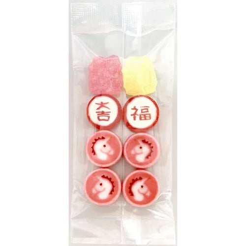 🧧【開運年賀糖】銭洗弁天淨化五圓附贈 ✨ 祈願好運「金太郎飴 × 招財貓」甜蜜登場!