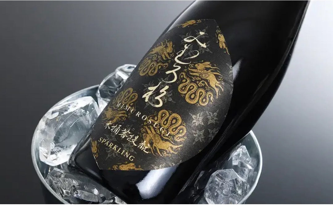 🍶【木桶×菩提酵母×氣泡的奇蹟】MIMURO SUGI 木桶菩提酵母氣泡清酒 720ml|奈良傳統釀造 × 法式氣泡工藝 ✨