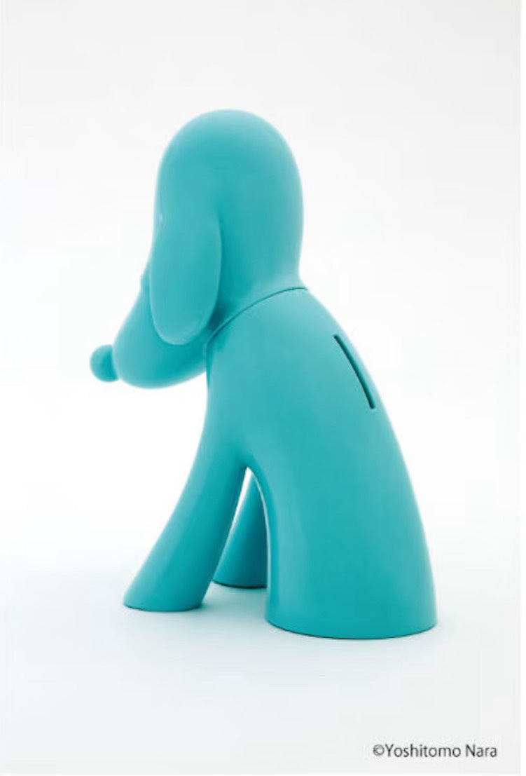 奈良美智《青森犬》貯金箱(あおもり犬貯金箱) 日本製|藝術家聯名收藏 × 手作軟膠存錢筒