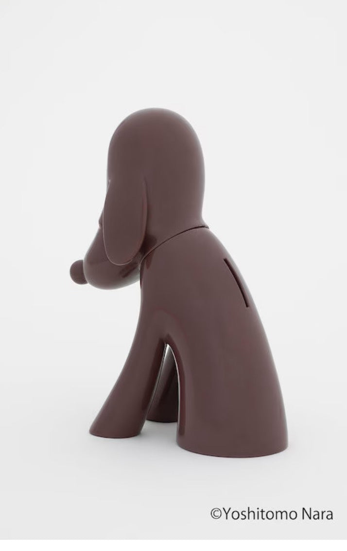 奈良美智《青森犬》貯金箱(あおもり犬貯金箱) 日本製|藝術家聯名收藏 × 手作軟膠存錢筒