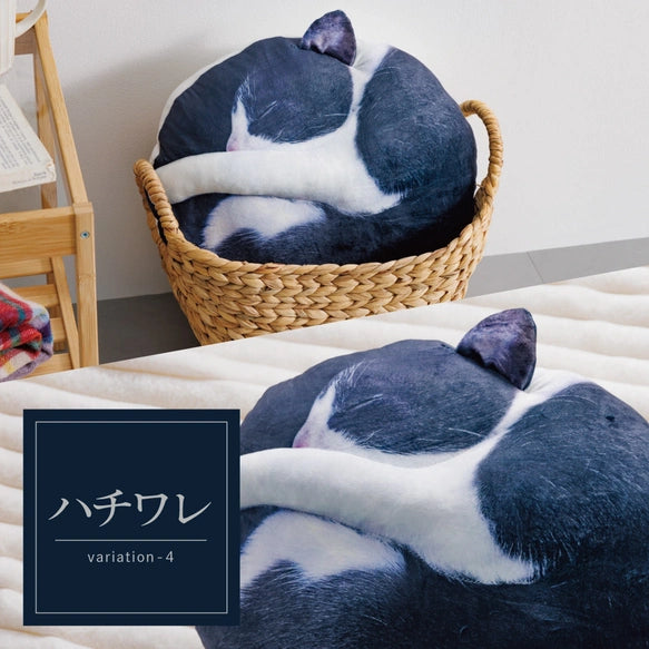 🐈【日本直送】necomaru 貓咪圓形抱枕|日本手作 poppen poppin・雜誌與電視介紹(六種花色)