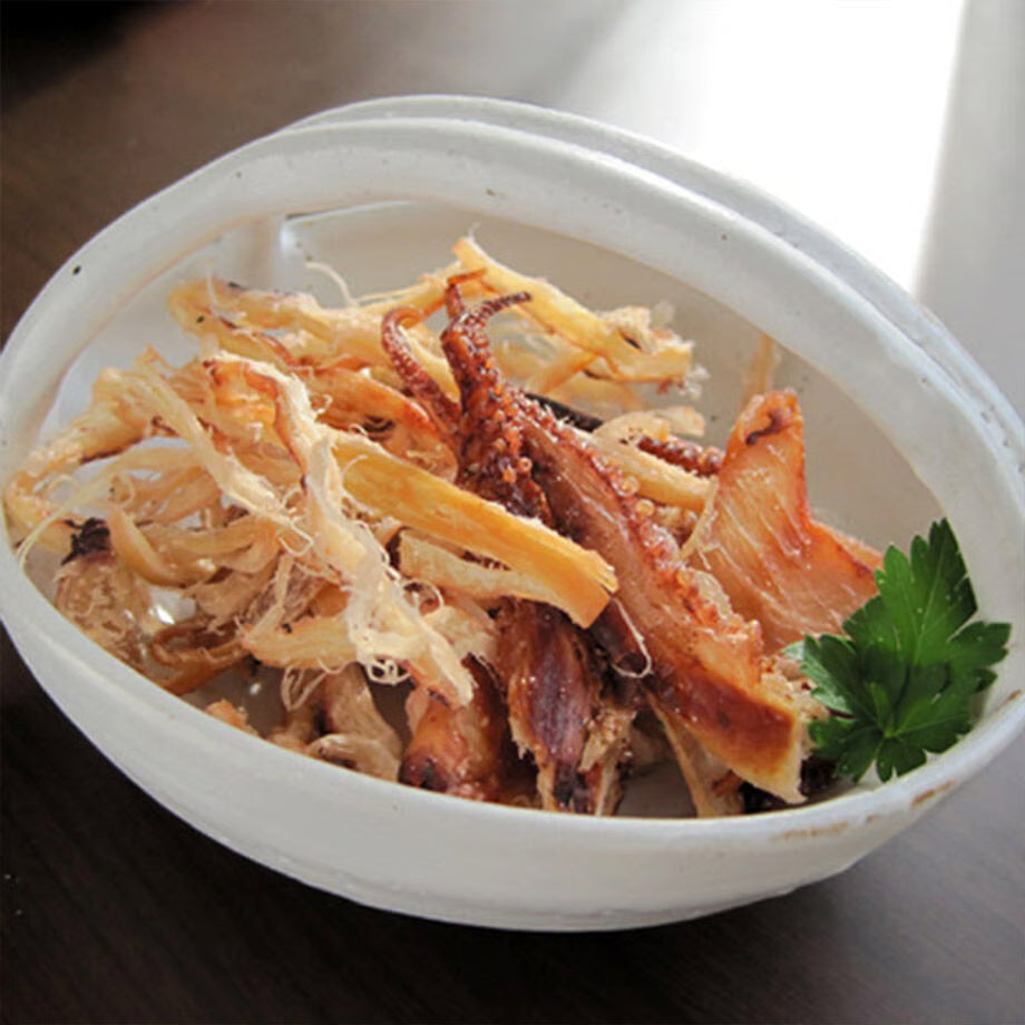 🦑【江戶屋】北海道函館整隻魷魚絲 40g 連皮、連耳、連腳都不放過!魷魚控必收的真・魷魚系零食