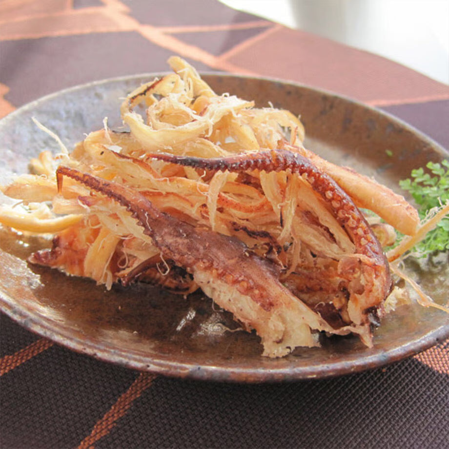 🦑【江戶屋】北海道函館整隻魷魚絲 40g 連皮、連耳、連腳都不放過!魷魚控必收的真・魷魚系零食