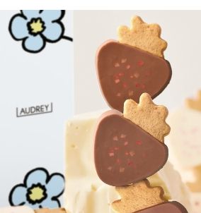 【日本排隊名店】AUDREY Hello Berry 草莓造型餅乾巧克力 |東京人氣伴手禮|草莓控必收 🌟
