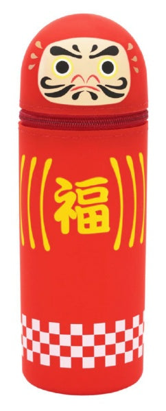 【SUNFLAME】矽膠可愛筆袋 吉祥物造型|多功能防水收納袋|創意造型筆盒|學生文具袋 化妝包 收納包