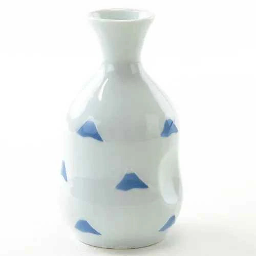 富士山 半酒器|波佐見燒日本製富士山清酒德利・酒杯組