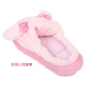 【Sanrio大人款 超療癒居家毛絨拖鞋】庫洛米/Hello Kitty/美樂蒂|臉型造型、超保暖、防掉腳、冬季必備❄️🐾