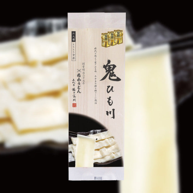 日本群馬花山鬼ひも川寬麵 200g|超人氣冠軍 UFO 寬麵界王者・Q彈滑嫩・香濃湯汁超吸附・在家也能吃到名店味