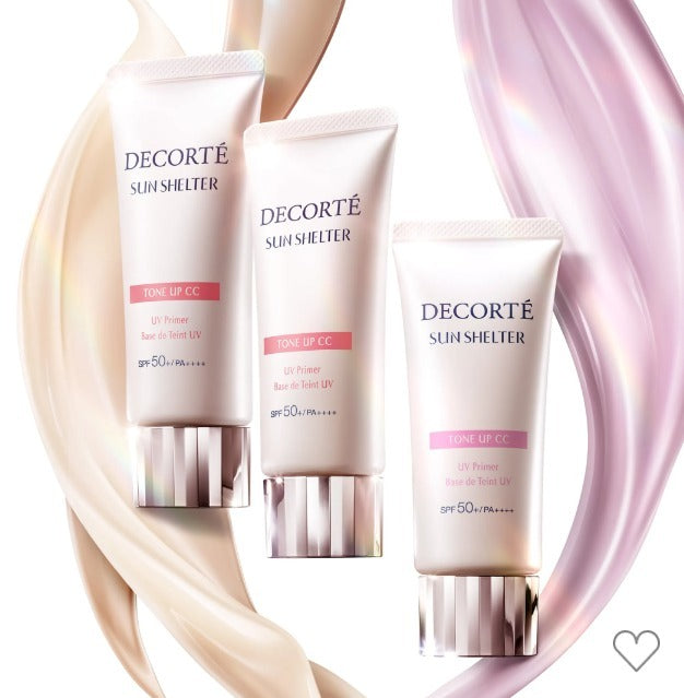 DECORTE 黛珂 SUN SHELTER 多功能防護亮膚 CC 霜,SPF50+/PA++++,35g,三色可選,打造水潤光澤肌