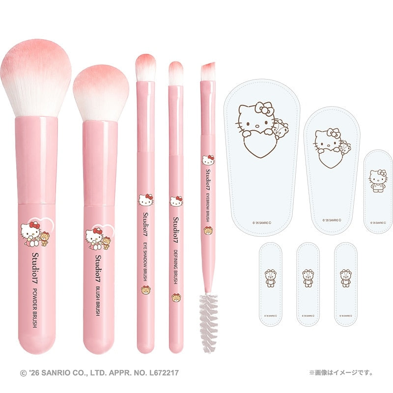 Studio17 Hello Kitty 刷具組 5 支刷具