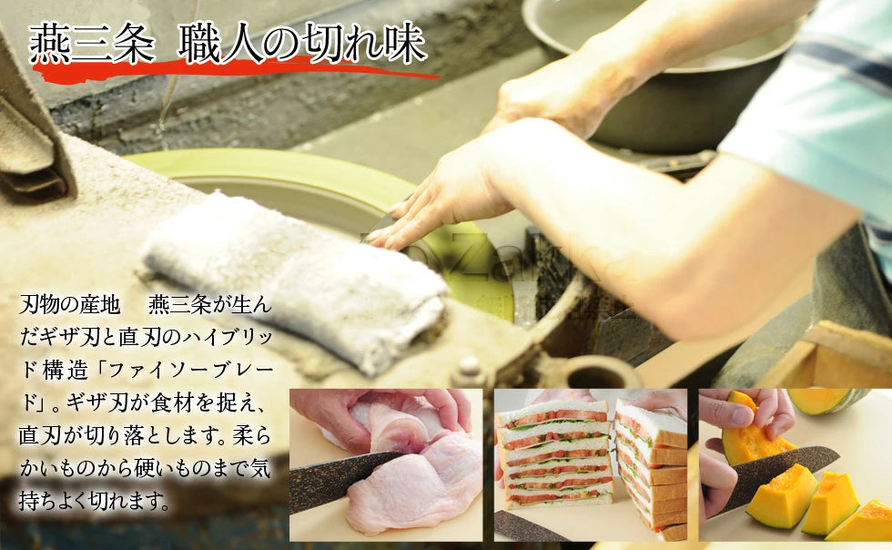 🔪【日本燕三条製 POLYGO 專利雙刃刀組】 鋸齒+直刃混血設計|一刀切遍軟硬食材的神級廚房拍檔