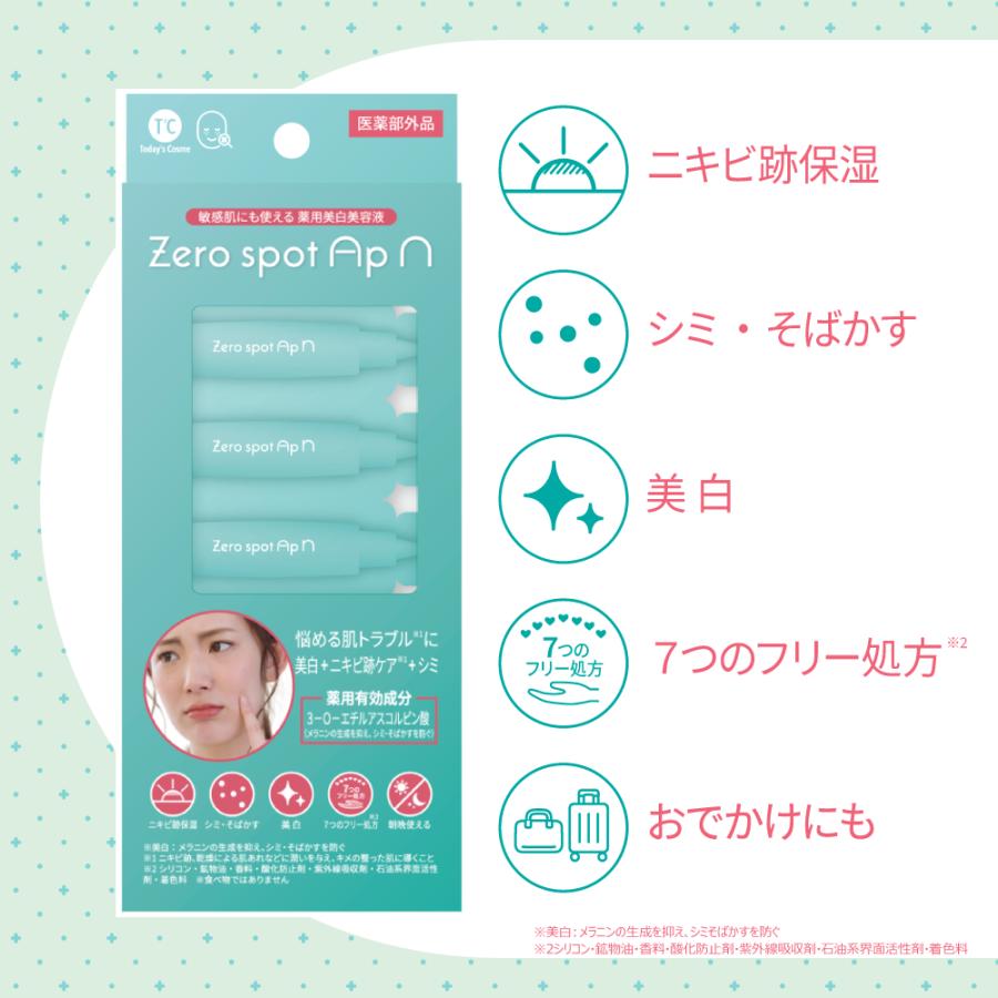 【Today’s Cosme 零痘印維C煥白安瓶】14天極光美白計畫|淡斑、抗痘、去暗沉,一次搞定|ApN高效安瓶精華 0.8ml×14入