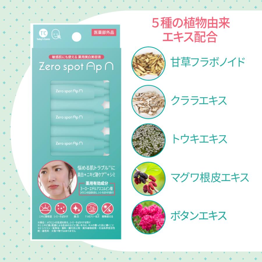 【Today’s Cosme 零痘印維C煥白安瓶】14天極光美白計畫|淡斑、抗痘、去暗沉,一次搞定|ApN高效安瓶精華 0.8ml×14入