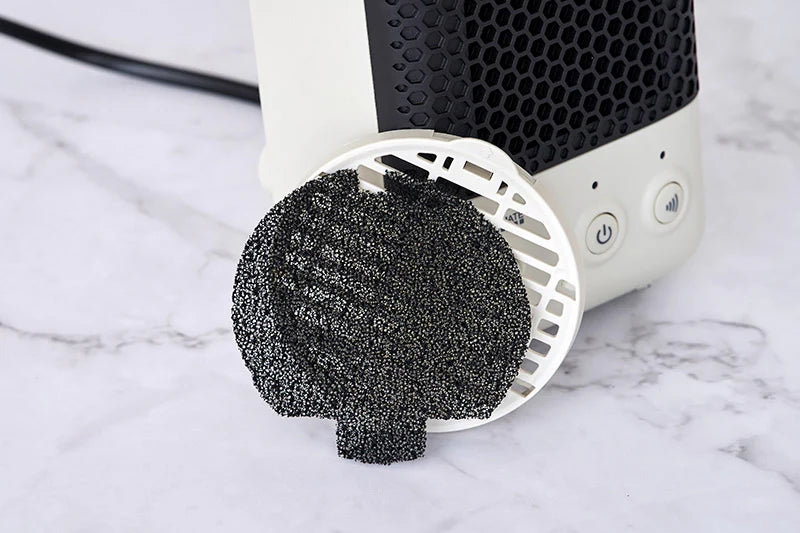 【日本PRISMATE】智慧型人感應陶瓷暖風機|迷你暖氣機600W|自動關機×除臭×防塵|秋冬必備腳邊暖神器