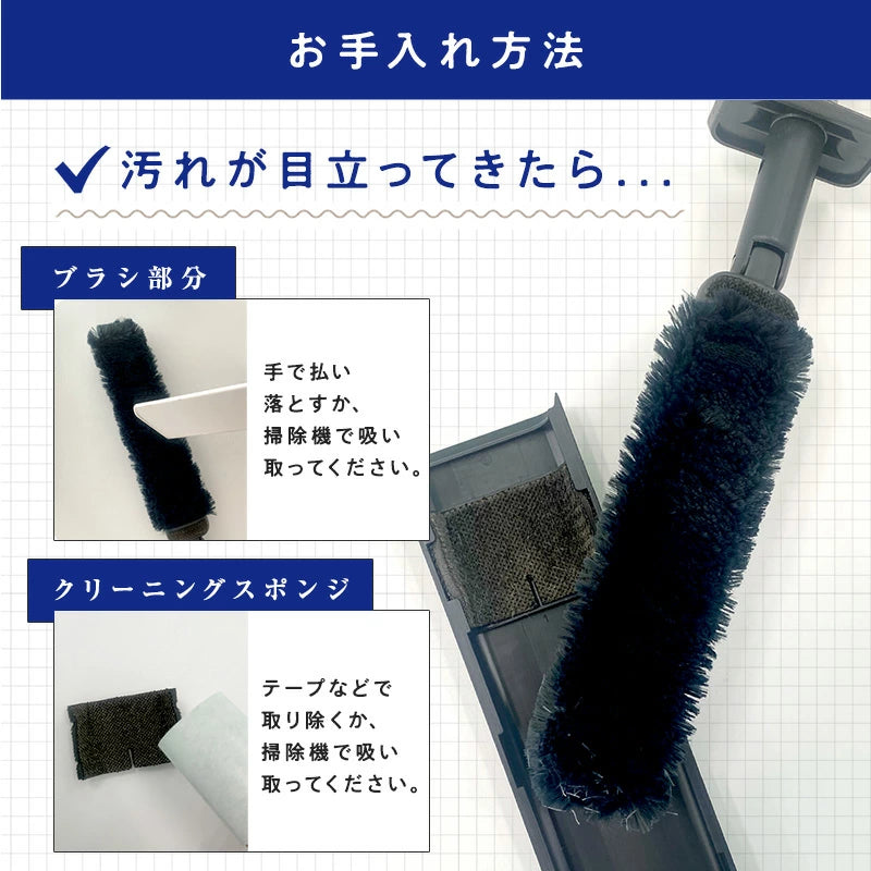 【激落ちくん】トレループ プレミアム 可重複使用除塵撢|伸縮手持款+地板階梯款 免換布 日本直送台灣