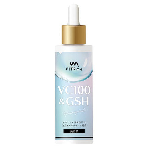 VITAme ビタミー VC100&GSH 美容液 60ml 多重維他命C × 白玉穀胱甘肽,打造透亮彈潤肌
