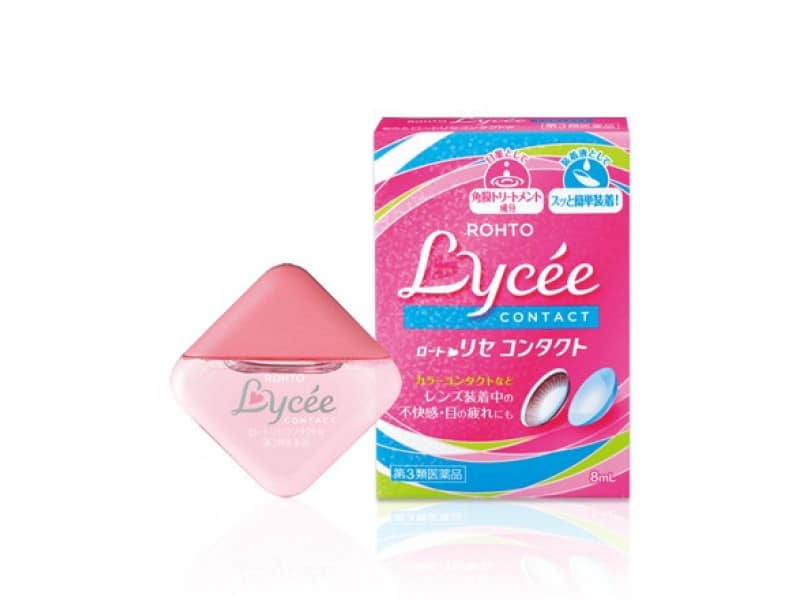 日本樂敦Lycee眼藥水商品圖