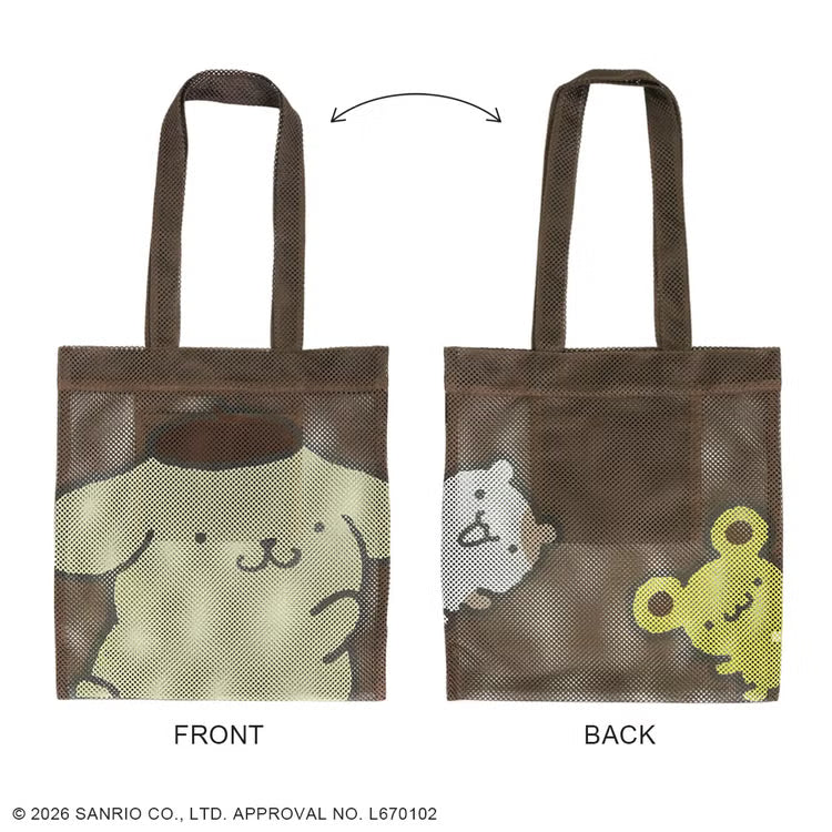 👜 CoWRAP × Sanrio 聯名網眼托特包｜雙面設計・夏日必備時尚單品