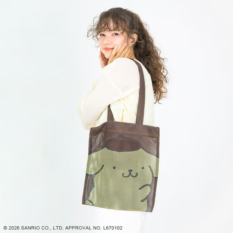 👜 CoWRAP × Sanrio 聯名網眼托特包｜雙面設計・夏日必備時尚單品