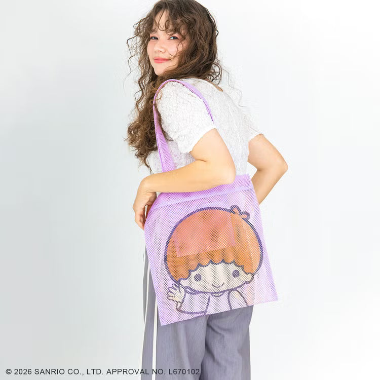 👜 CoWRAP × Sanrio 聯名網眼托特包｜雙面設計・夏日必備時尚單品