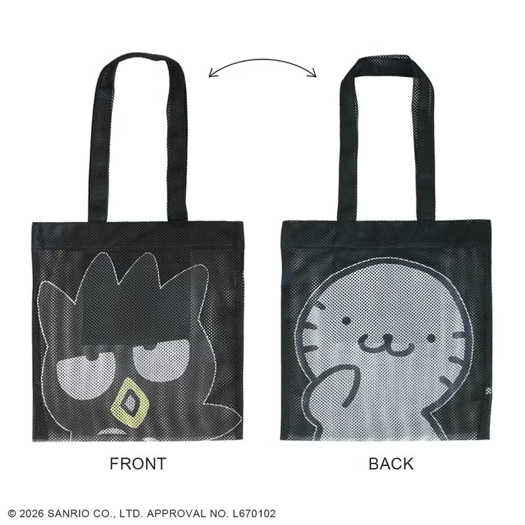 👜 CoWRAP × Sanrio 聯名網眼托特包｜雙面設計・夏日必備時尚單品