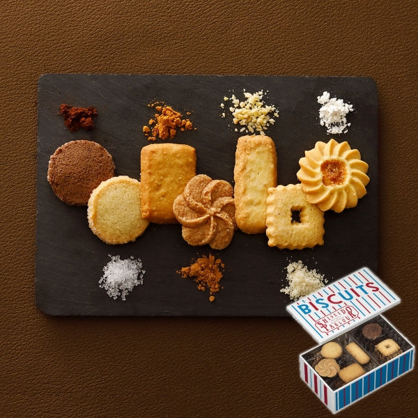 資生堂Parlour 銀座法式奇福餅乾 Biscuits｜6種口味經典綜合餅乾禮盒