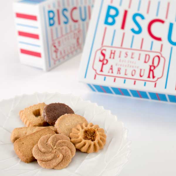 資生堂Parlour 銀座法式奇福餅乾 Biscuits｜6種口味經典綜合餅乾禮盒