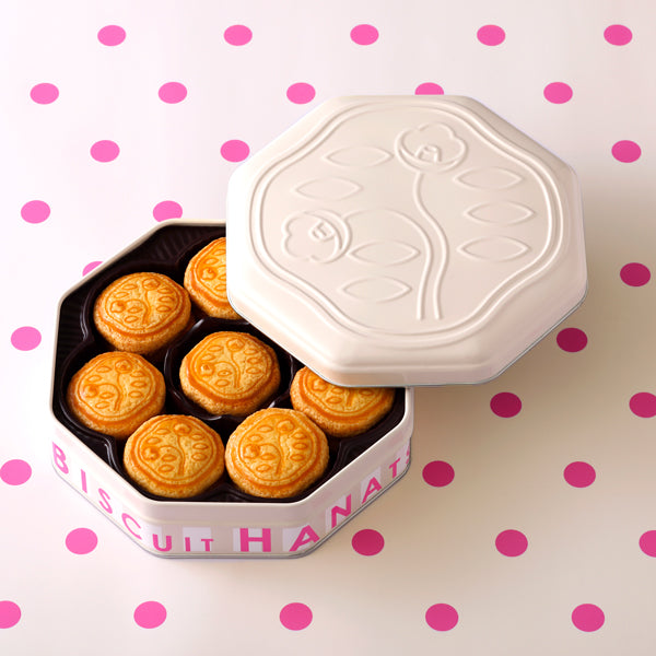 ⭐【資生堂花椿餅乾｜經典象牙白限定鐵盒】銀座質感滿分！溫柔系復古餅乾・大人小孩都愛的昭和味道