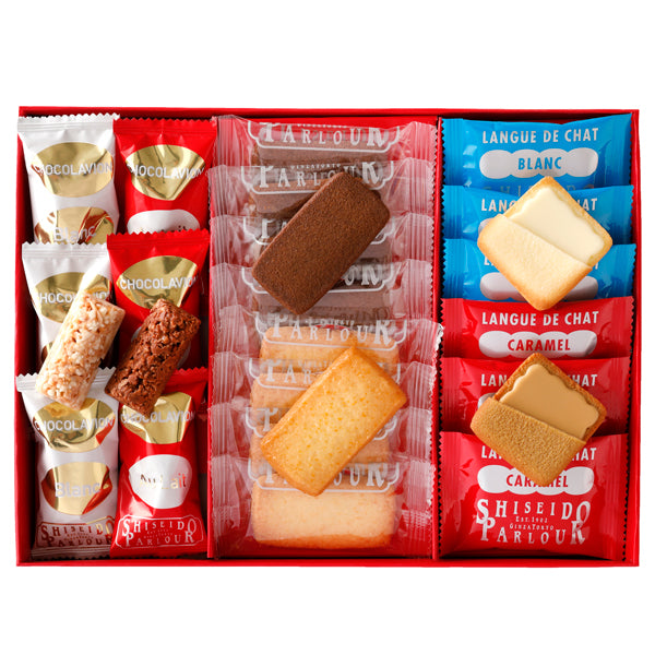 🎍【資生堂 New Year’s Sweets｜新年限定華麗點心禮盒】精選巧克力×餅乾三大人氣款，一盒吃遍資生堂甜點美學！