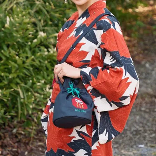 日本KOUSA NUI兩用刺繡口巾包