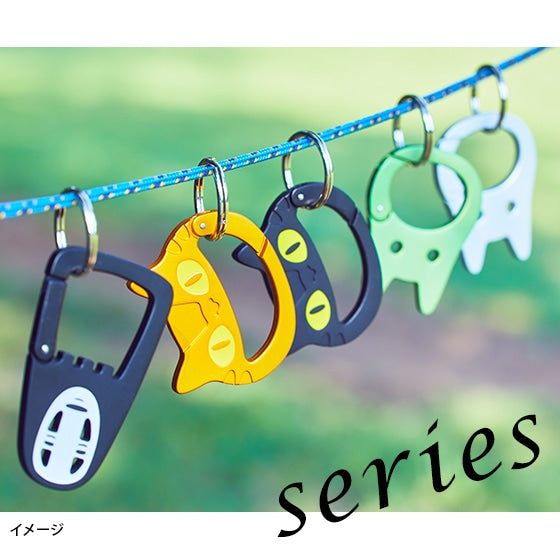 GBL 吉卜力正版 Totoro 龍貓登山扣鑰匙圈｜戶外機能風吊飾｜11款角色可選