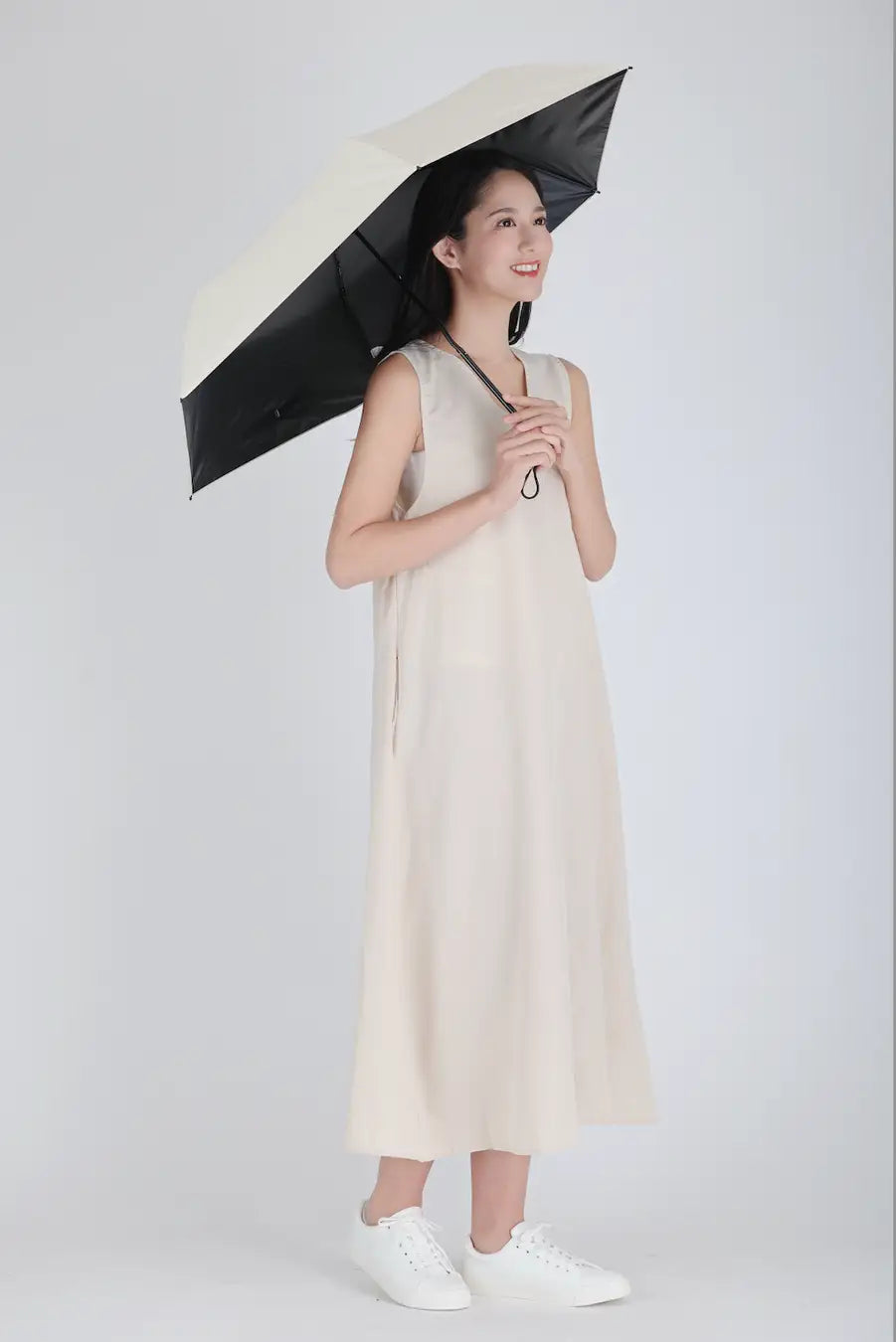 ☀️ PROTECT U 超輕量遮熱折疊傘｜100%防曬 × 降溫21°C（晴雨兩用）