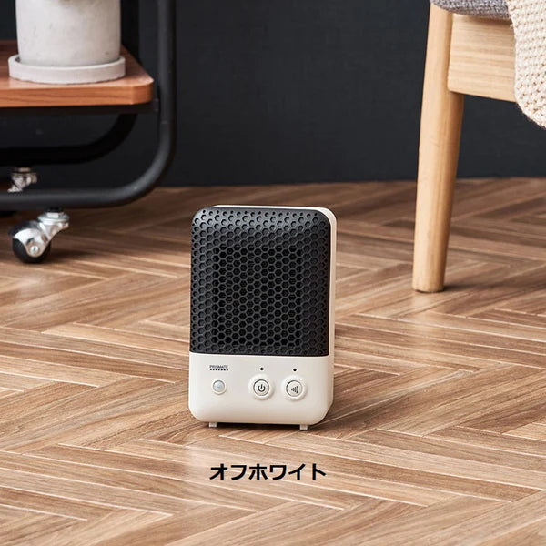 【日本PRISMATE】智慧型人感應陶瓷暖風機｜迷你暖氣機600W｜自動關機×除臭×防塵｜秋冬必備腳邊暖神器