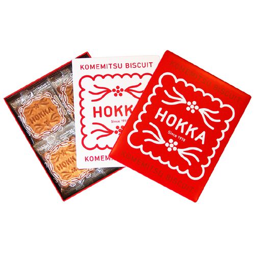 🌾【日本限定】hokka 米蜜餅乾禮盒 12枚入｜金澤傳統米飴 × 玄米甘酒 × 無蛋奶配方 健康自然派點心