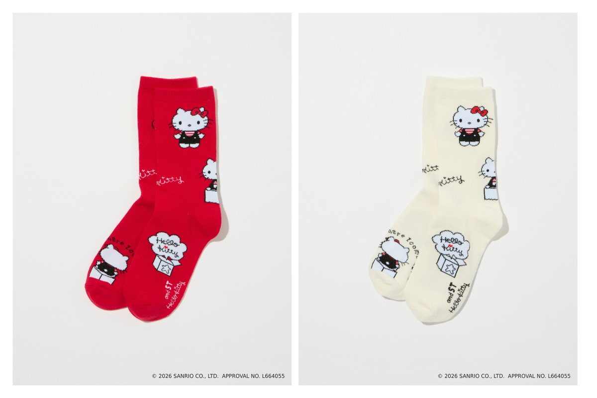 7-ELEVEN and ST Hello Kitty 羅紋襪