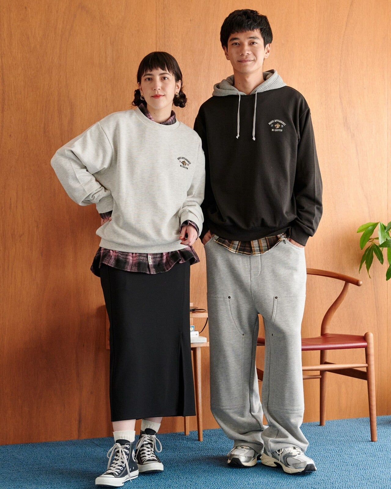 POWER TO THE PEOPLE 拱形LOGO虎刺繡運動衫【2026秋冬】中性款