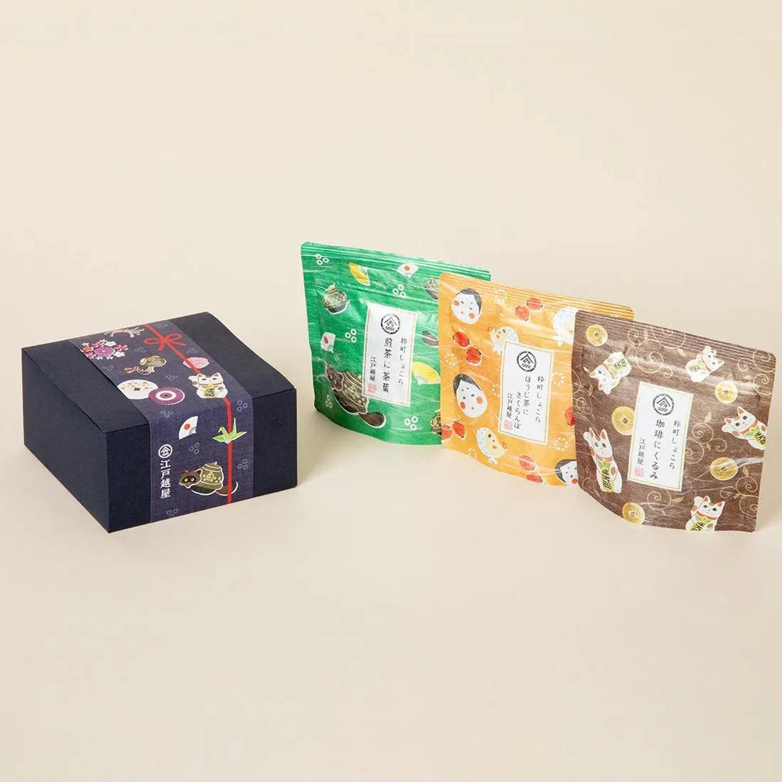 粋町しょこら 和風巧克力脆片禮盒｜2組口味可選