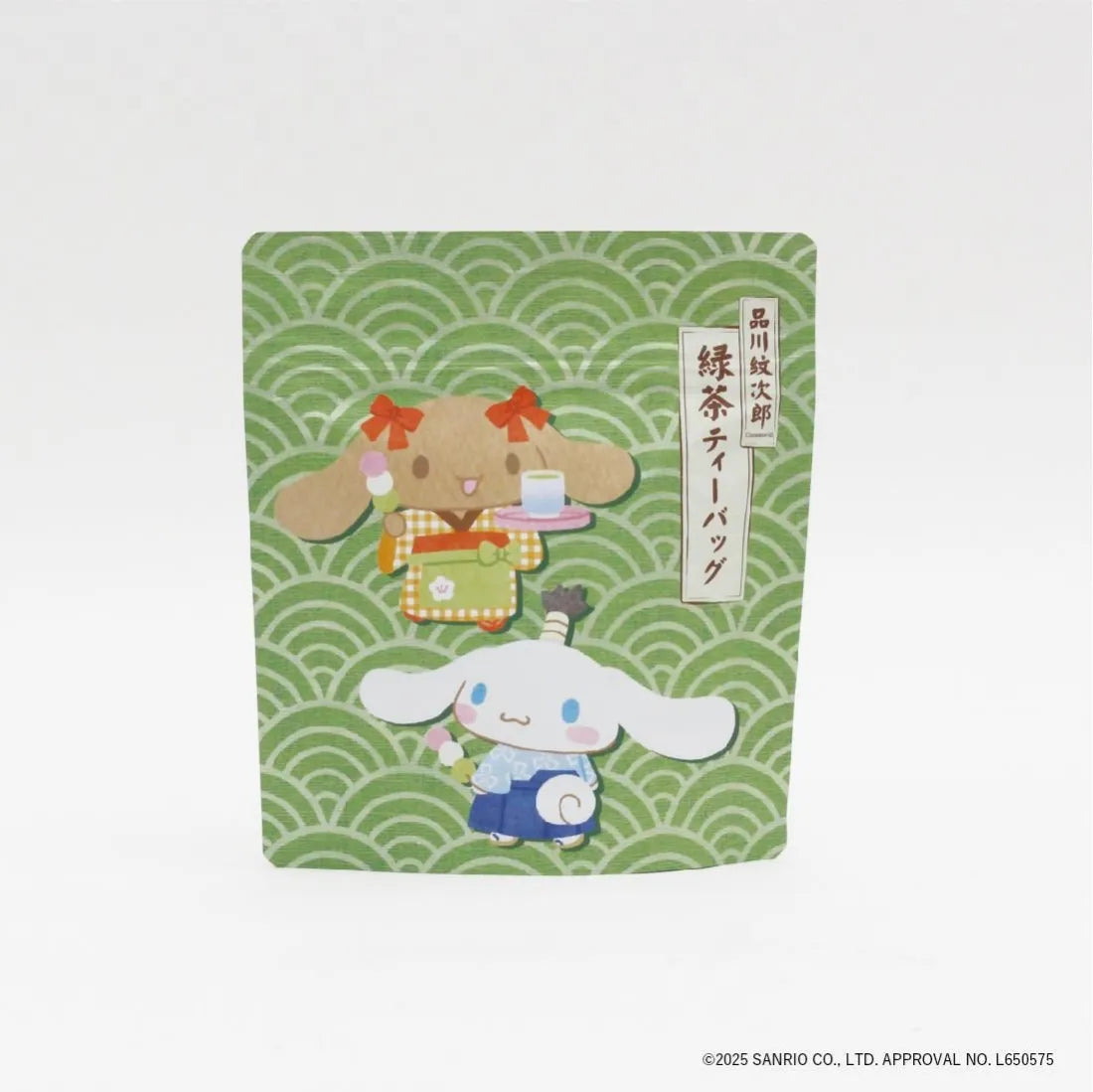 品川紋次郎玩偶禮盒組｜濃厚抹茶法式薄餅＋綠茶茶包