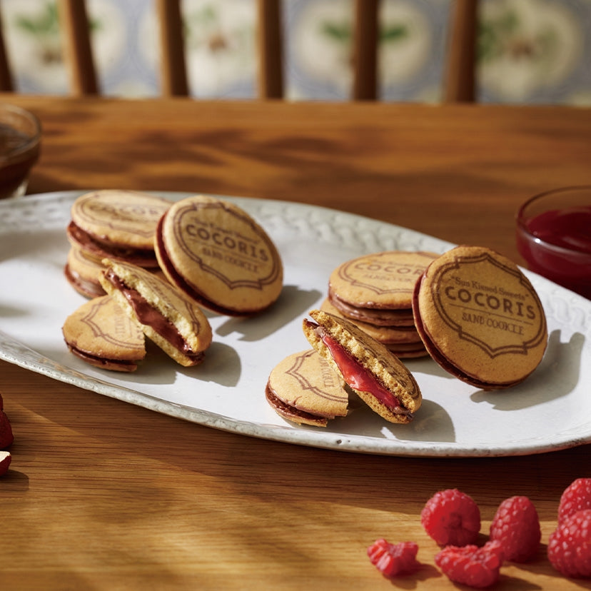 COCORIS 夾心餅乾禮盒｜榛果與覆盆子夾心餅乾