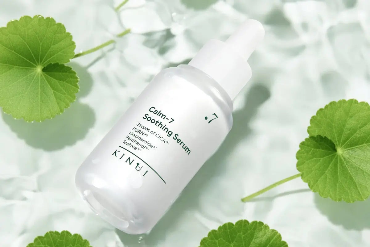 KINUI CALM-7 SOOTHING SERUM 舒緩精華液｜3種CICA×PDRN×菸鹼醯胺整肌保養