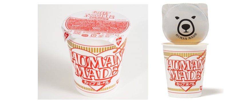 日清カップヌードル×HUMAN MADE｜FamilyMart聯名限定杯麵（贈品隨機）