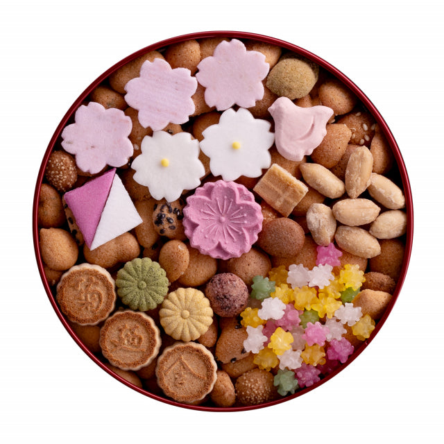 🍬 銀座菊廼舎 冨貴寄（ふきよせ）桜色缶［風呂敷包み］銀座菊廼舎 冨貴寄 はるの実 70g