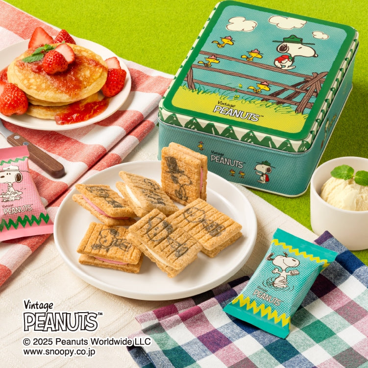 【限定聯名】SNOOPY × SUGAR BUTTER TREE シュガーバターの木 餅乾禮盒｜原味＆草莓鬆餅風｜16入組｜日本人氣伴手禮｜季節限定口味