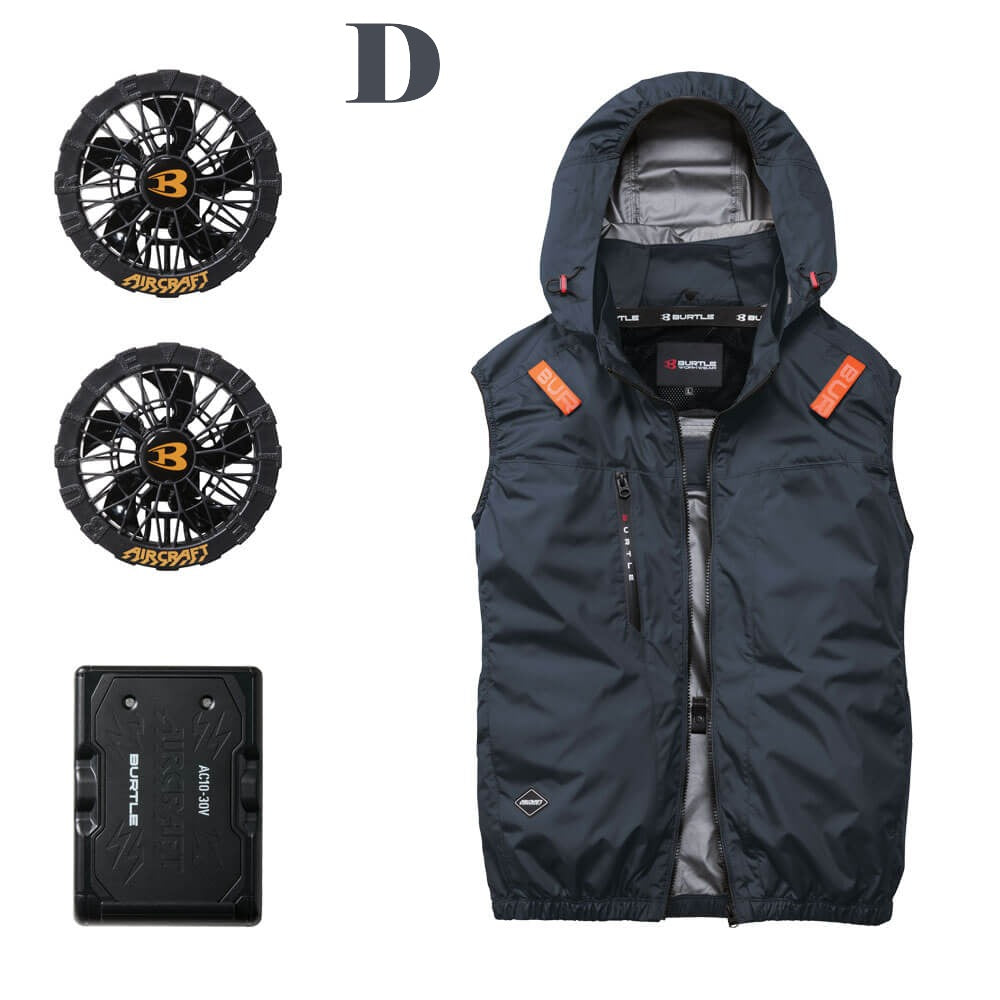 【2026最新款】BURTLE AC2094 空調服背心套組｜新型30V電池+7色風扇 UVカット遮熱-8℃ 日本直送台灣