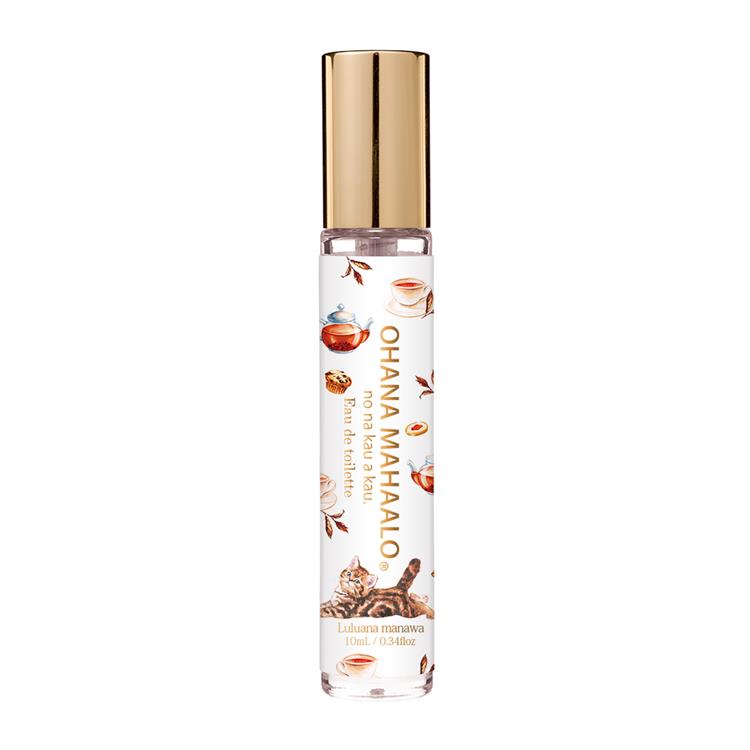 OHANA MAHAALO 限定隨身淡香水 10ml｜甜美香氛小香水｜マウロア マルヒア（香料茶拿鐵）、ルルアナマナワ（紅茶）、ペアキナラーカウ（午後茶）