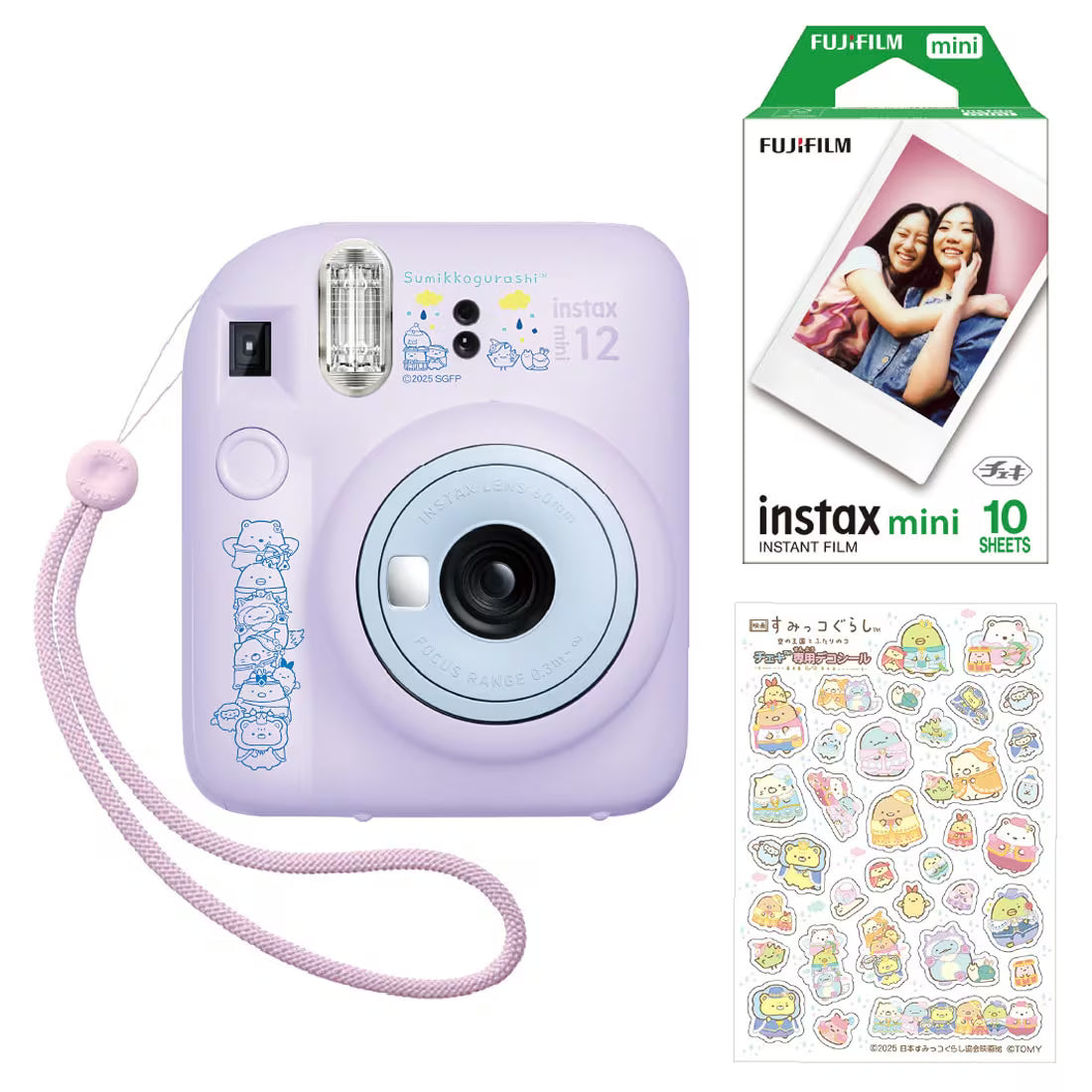 【電影聯名】チェキ instax mini 12｜《電影角落小夥伴：天空王國與兩個孩子》限定款 拍立得相機